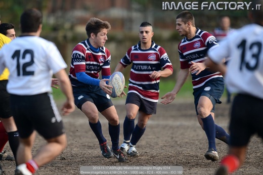 2013-11-17 ASRugby Milano-Iride Cologno Rugby 0214